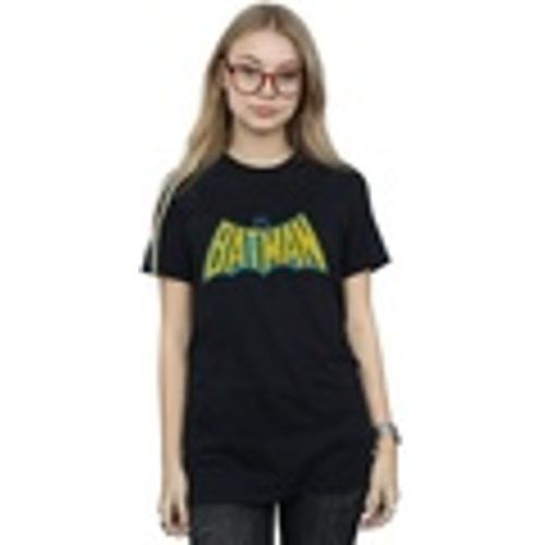 T-shirts a maniche lunghe Batman Crackle Logo - Dc Comics - Modalova