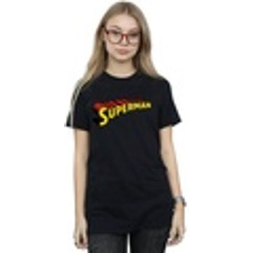T-shirts a maniche lunghe Superman Telescopic Loco - Dc Comics - Modalova