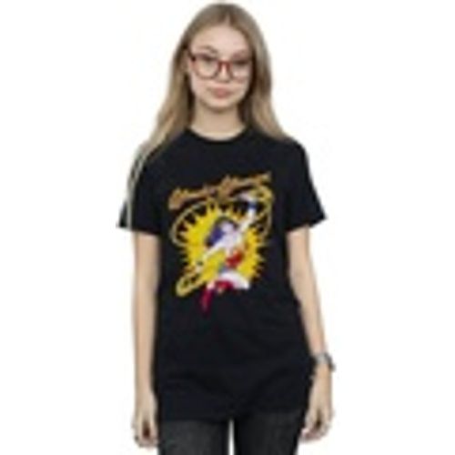 T-shirts a maniche lunghe Wonder Woman Leap - Dc Comics - Modalova