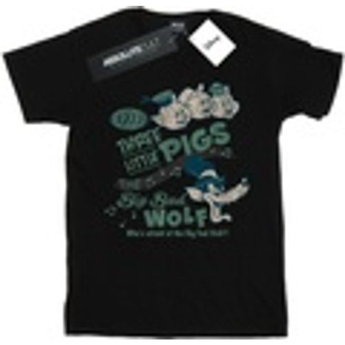 T-shirts a maniche lunghe Three Little Pigs Who's Afraid Of The Big Bad Wolf - Disney - Modalova