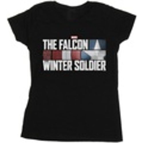 T-shirts a maniche lunghe The Falcon And The Winter Soldier Logo - Marvel - Modalova