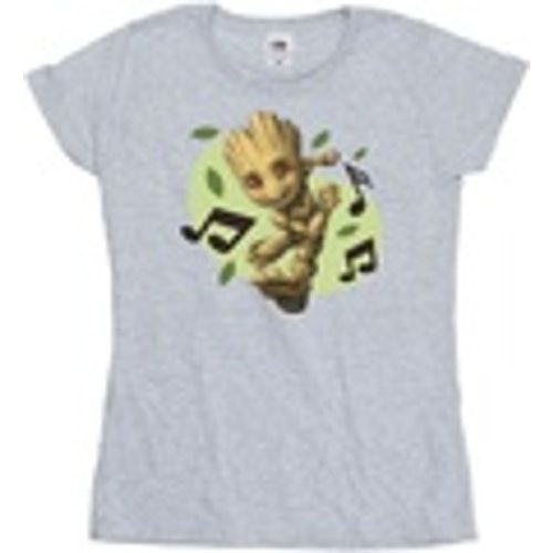 T-shirts a maniche lunghe Guardians Of The Galaxy Groot Musical Notes - Marvel - Modalova