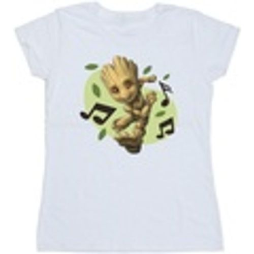 T-shirts a maniche lunghe Guardians Of The Galaxy Groot Musical Notes - Marvel - Modalova