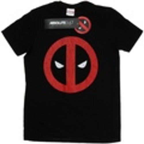 T-shirts a maniche lunghe Deadpool Cracked Logo - Marvel - Modalova