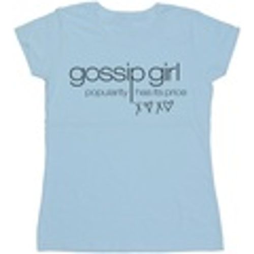 T-shirts a maniche lunghe Popularity Has It's Price - Gossip Girl - Modalova