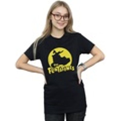 T-shirts a maniche lunghe Car Silhouette - The Flintstones - Modalova