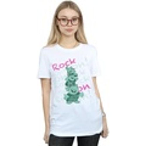 T-shirts a maniche lunghe Frozen Trolls Rock On - Disney - Modalova