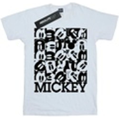 T-shirts a maniche lunghe Mickey Mouse Grid - Disney - Modalova