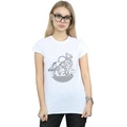 T-shirts a maniche lunghe Buckbeak Line Art - Harry Potter - Modalova