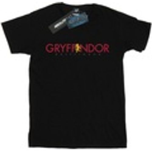 T-shirts a maniche lunghe Gryffindor Text - Harry Potter - Modalova