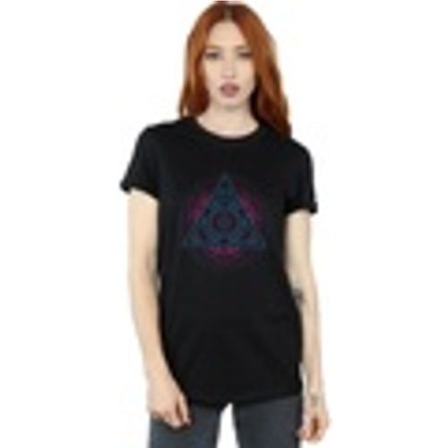 T-shirts a maniche lunghe Neon Deathly Hallows - Harry Potter - Modalova