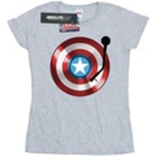 T-shirts a maniche lunghe Captain America Turntable - Marvel - Modalova