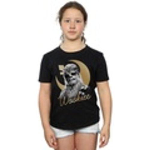 T-shirts a maniche lunghe The Last Jedi Gold Chewbacca - Disney - Modalova