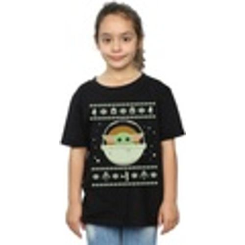 T-shirts a maniche lunghe The Mandalorian The Child Christmas - Disney - Modalova