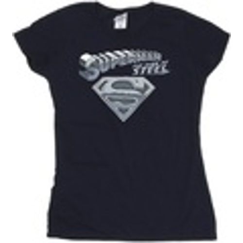 T-shirts a maniche lunghe The Man Of Steel - Dc Comics - Modalova