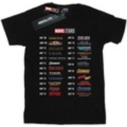 T-shirts a maniche lunghe 10 Years Of Movies - Marvel Studios - Modalova