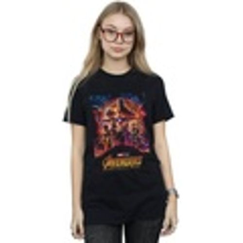 T-shirts a maniche lunghe Avengers Infinity War Poster - Marvel - Modalova
