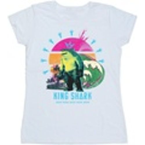 T-shirts a maniche lunghe The Suicide Squad King Shark - Dc Comics - Modalova