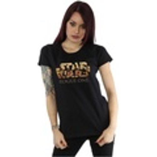 T-shirts a maniche lunghe Rogue One Logo Scene - Disney - Modalova