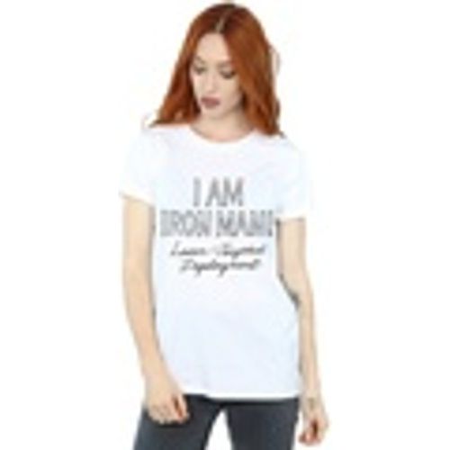 T-shirts a maniche lunghe I Am Iron Man - Marvel - Modalova