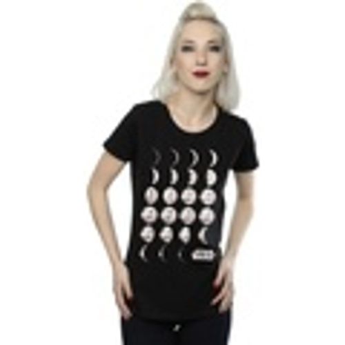 T-shirts a maniche lunghe Death Star Moon Phases - Disney - Modalova