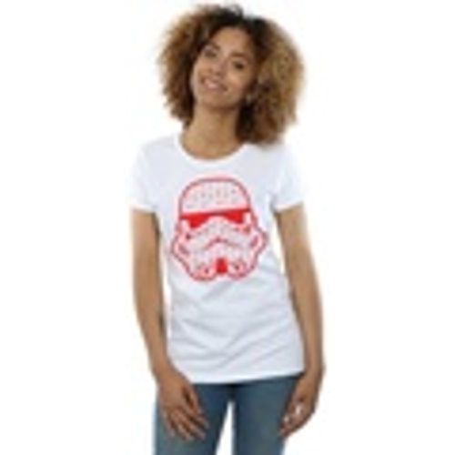 T-shirts a maniche lunghe Christmas Stormtrooper Helmet - Disney - Modalova