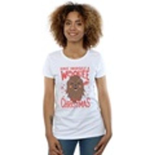 T-shirts a maniche lunghe Wookiee Little Christmas - Disney - Modalova