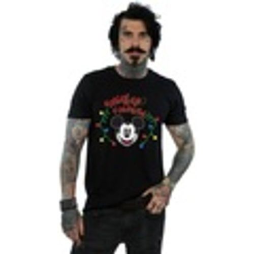 T-shirts a maniche lunghe Mickey Mouse Christmas Light Bulbs - Disney - Modalova