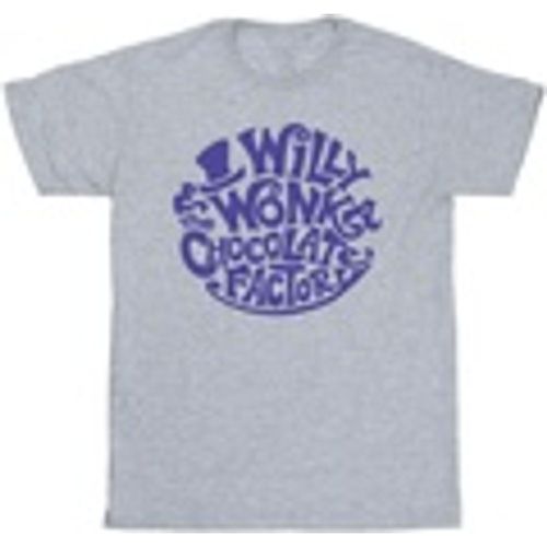 T-shirts a maniche lunghe Typed Logo - Willy Wonka & The Chocolate Fact - Modalova