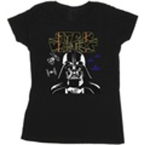 T-shirts a maniche lunghe Darth Vader Comp Logo - Disney - Modalova