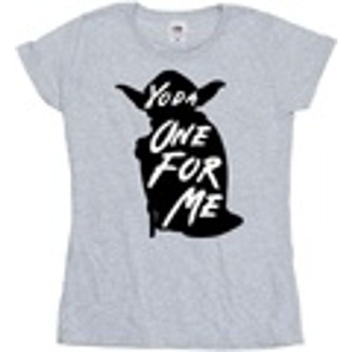 T-shirts a maniche lunghe Yoda One For Me - Disney - Modalova