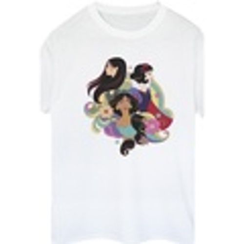 T-shirts a maniche lunghe Princess Mulan Jasmine Snow White - Disney - Modalova