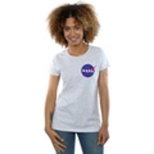 T-shirts a maniche lunghe Classic Insignia Chest Logo - NASA - Modalova