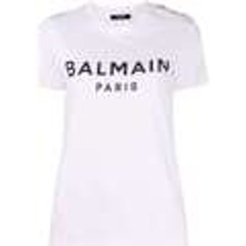 T-shirt T-shirt con stampa - Balmain Paris - Modalova