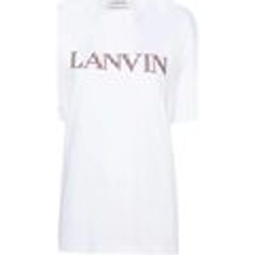 T-shirt T-SHIRT OVERSIZE RICAMATA - Lanvin - Modalova