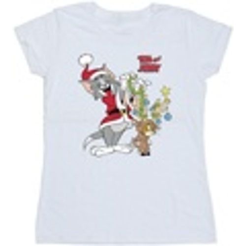 T-shirts a maniche lunghe Christmas Reindeer - Tom & Jerry - Modalova