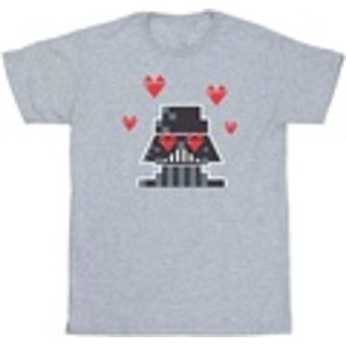 T-shirts a maniche lunghe Valentines Vader In Love - Disney - Modalova