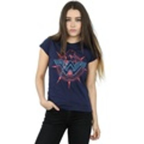 T-shirts a maniche lunghe Wonder Woman Warrior Shield - Dc Comics - Modalova