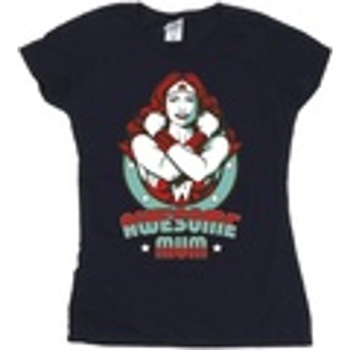 T-shirts a maniche lunghe Wonder Woman Wonderful Mum - Dc Comics - Modalova