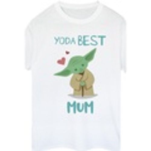 T-shirts a maniche lunghe Yoda Best Mum - Disney - Modalova