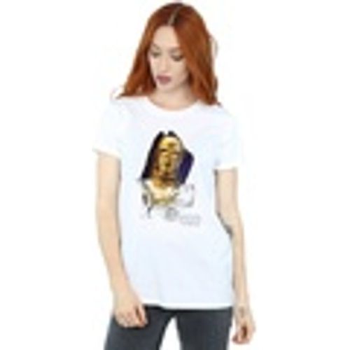 T-shirts a maniche lunghe The Last Jedi C-3PO Brushed - Disney - Modalova