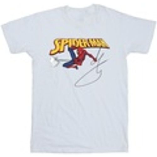 T-shirts a maniche lunghe Spider-Man With A Book - Marvel - Modalova