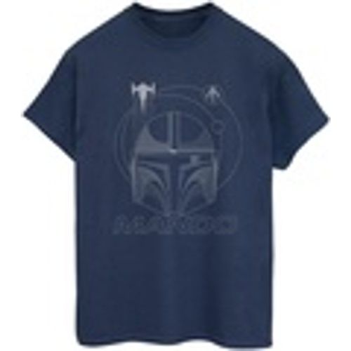 T-shirts a maniche lunghe The Mandalorian Rings Helmet - Disney - Modalova
