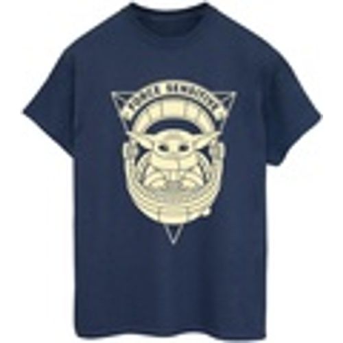 T-shirts a maniche lunghe The Mandalorian Grogu Force Sensitive - Disney - Modalova