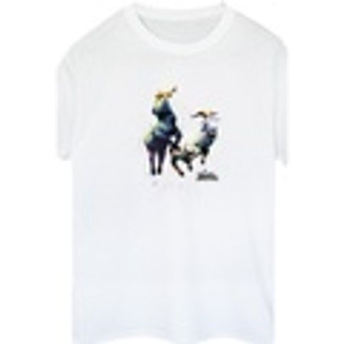 T-shirts a maniche lunghe Thor Love And Thunder Toothgnasher Flames - Marvel - Modalova