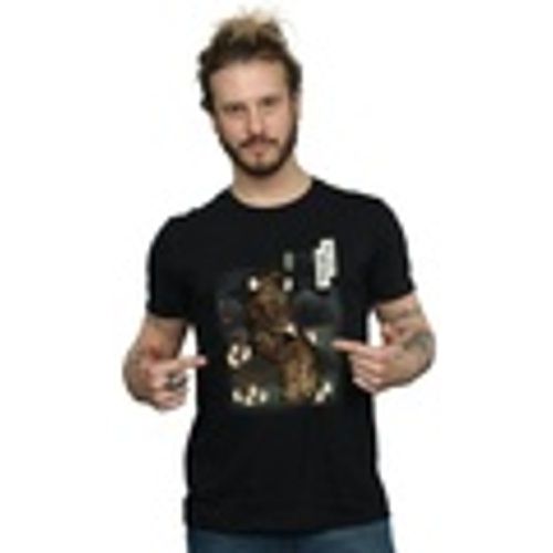 T-shirts a maniche lunghe The Last Jedi Japanese Chewbacca Porgs - Disney - Modalova