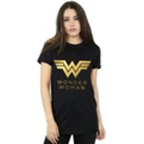 T-shirts a maniche lunghe Wonder Woman 84 Golden Logo - Dc Comics - Modalova