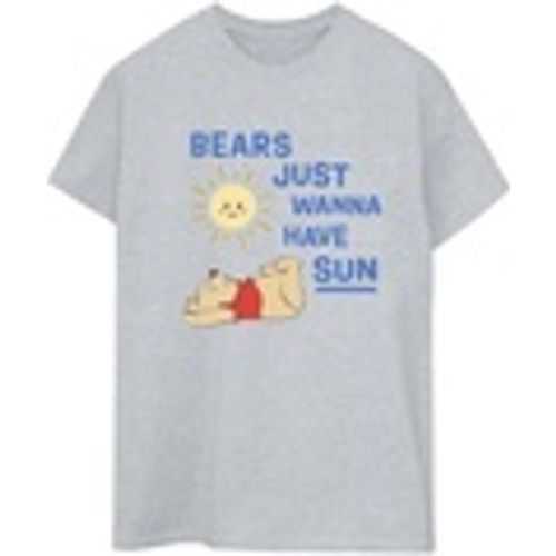 T-shirts a maniche lunghe Winnie The Pooh Bears Just Wanna Have Sun - Disney - Modalova