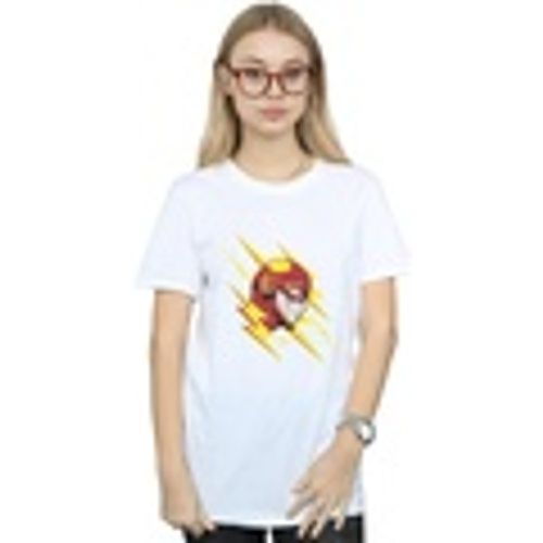 T-shirts a maniche lunghe The Flash Lightning Portrait - Dc Comics - Modalova