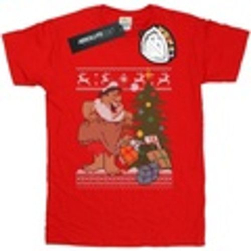 T-shirts a maniche lunghe Christmas Fair Isle - The Flintstones - Modalova